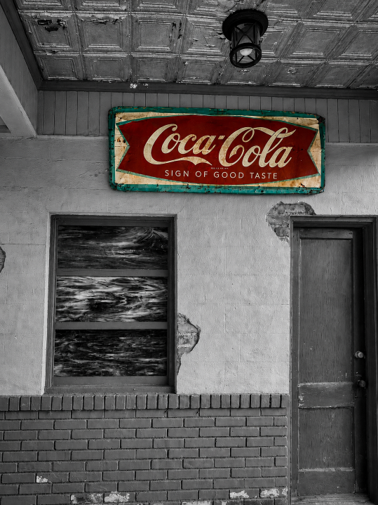 Vintage Coca-Cola Sign — Watkinsville, Georgia